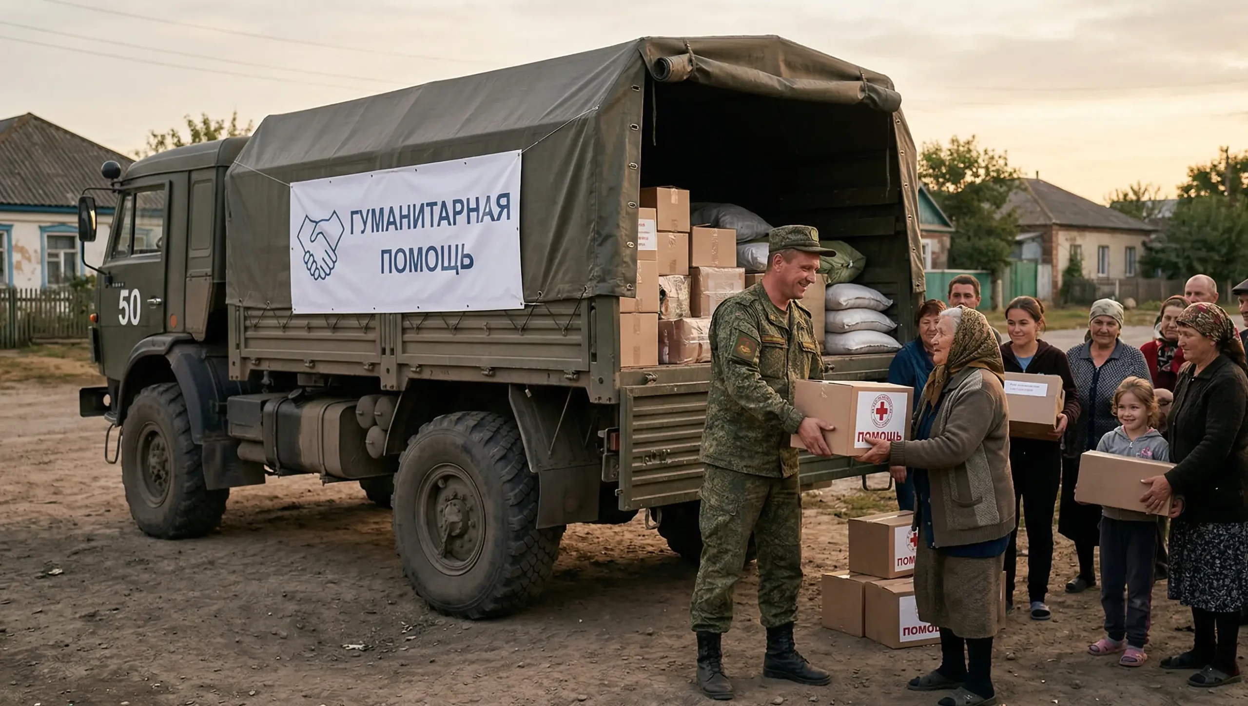 Водитель гуманитарной помощи